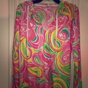 Lilly Pulitzer Tops - Lilly Pulitzer long top/ beach cover up Lilly Pulitzer Tops - Lilly Pulitzer long top/ beach cover up